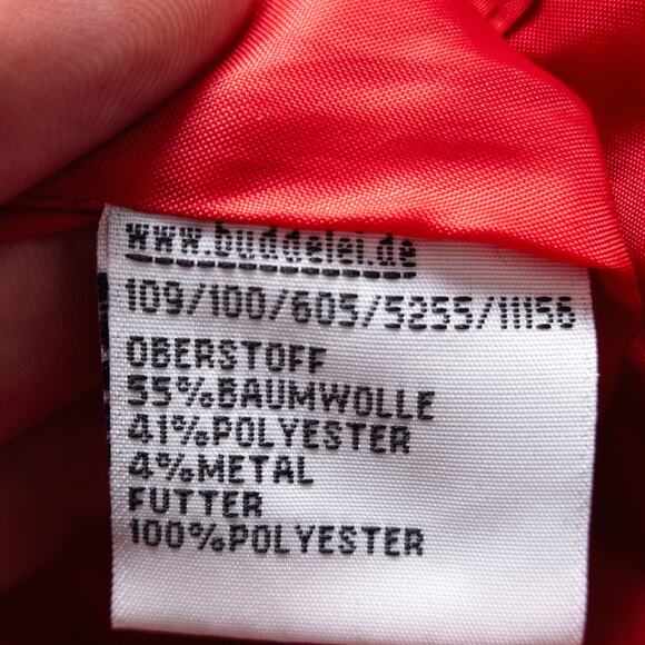 Gina Laura Selection Cropped Moto Jacket Red Belted Size S City Ready - Picture 10 of 11